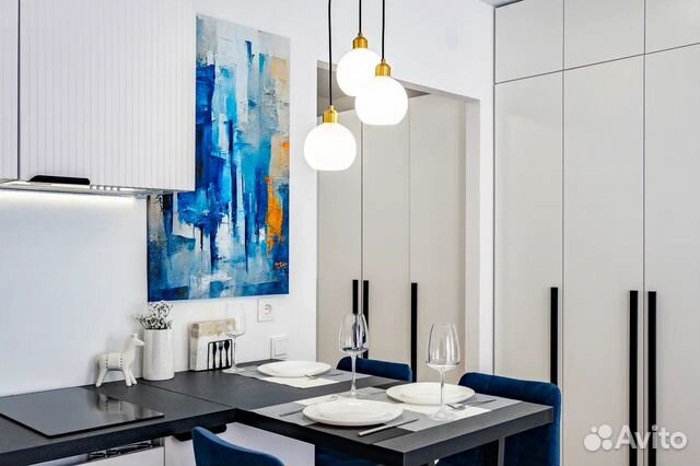 

Квартира-студия, 28 м², 2 кровати
