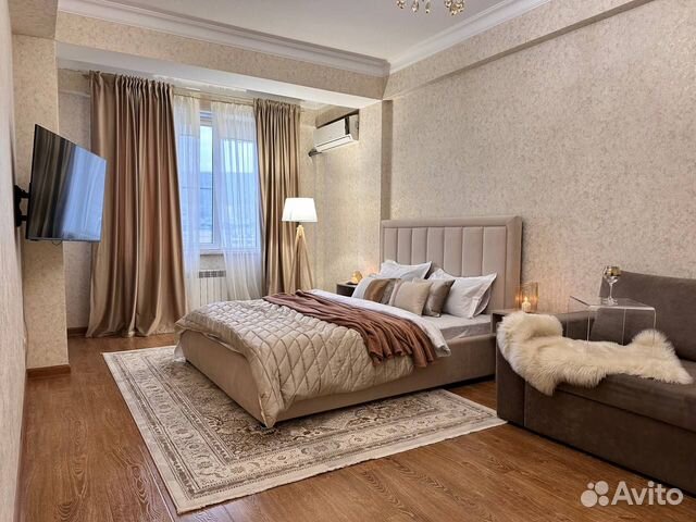 

1-к. квартира, 52 м², 2 кровати