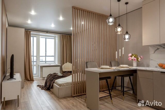 

Квартира-студия, 30 м², 1 кровать