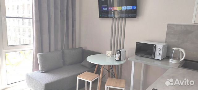 

Квартира-студия, 23 м², 3 кровати