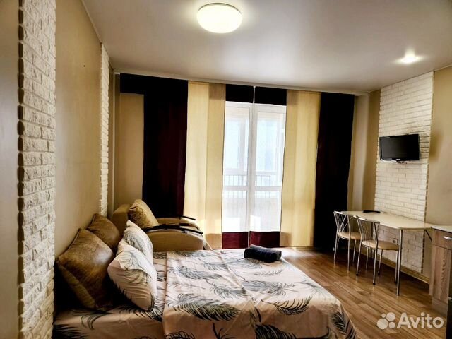 

Квартира-студия, 38 м², 1 кровать