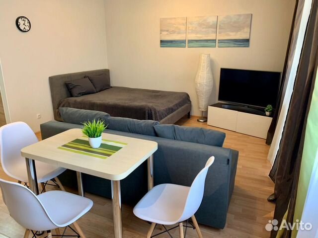 

Квартира-студия, 37 м², 2 кровати