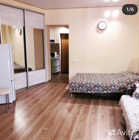 

1-к. квартира, 32,6 м², 2 кровати