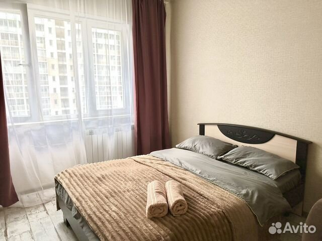 

1-к. квартира, 40 м², 2 кровати
