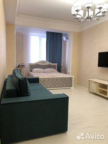 

1-к. квартира, 46 м², 2 кровати