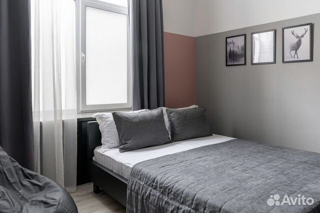 

Квартира-студия, 29 м², 2 кровати