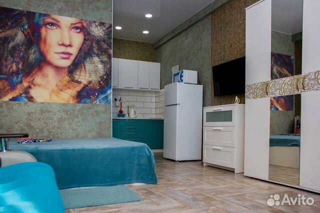 

Квартира-студия, 35 м², 1 кровать