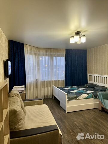 

Квартира-студия, 30 м², 2 кровати