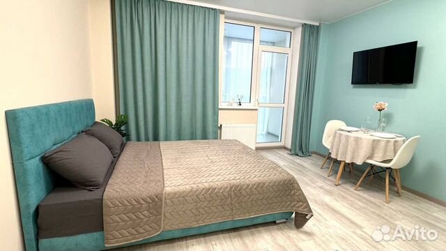 

Квартира-студия, 25 м², 1 кровать