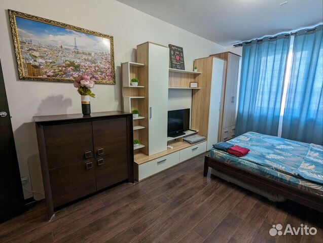 

Квартира-студия, 24 м², 2 кровати