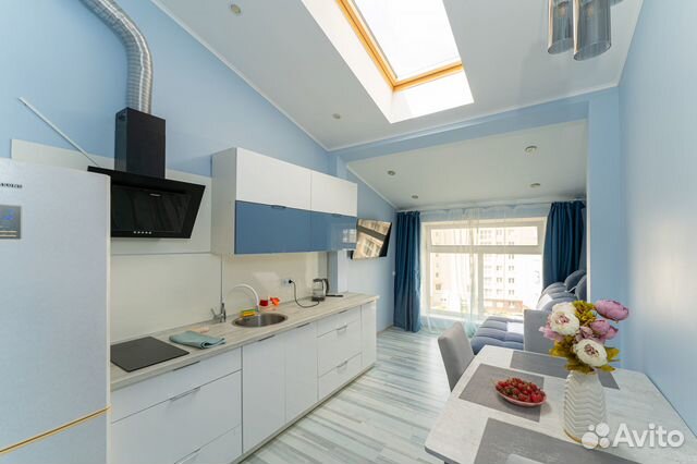 

1-к. квартира, 55 м², 2 кровати
