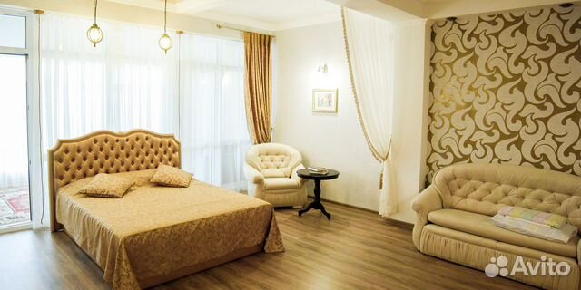 

Квартира-студия в апарт-отеле, 84 м², 3 кровати