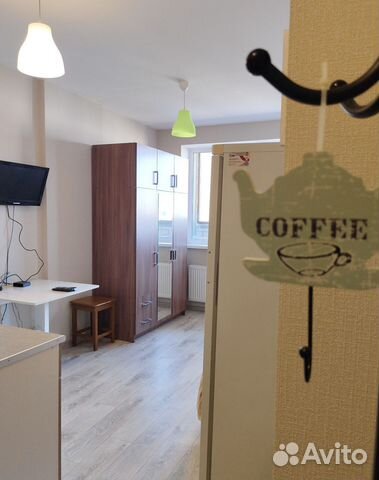 

Квартира-студия, 28 м², 1 кровать