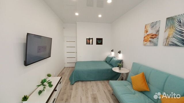 

1-к. квартира, 37 м², 2 кровати