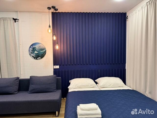 

Квартира-студия, 18 м², 2 кровати