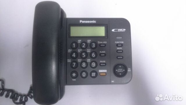 Телефоны Panasonic KX-TS2358ruв (черный)
