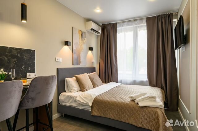 

Квартира-студия, 18 м², 1 кровать