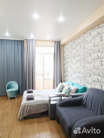 

Квартира-студия, 25 м², 2 кровати