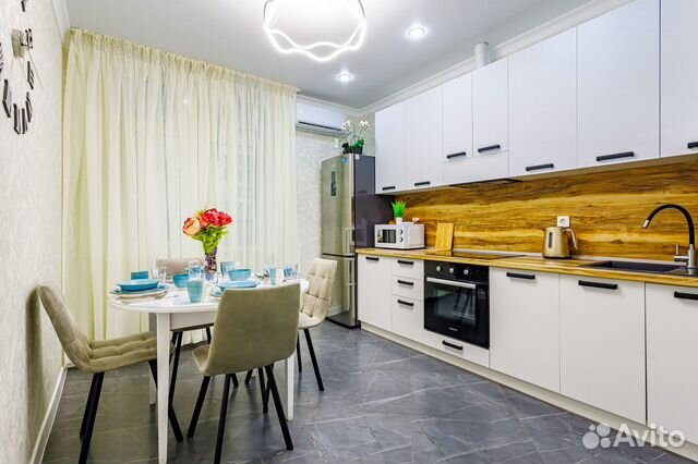 

1-к. квартира, 52 м², 2 кровати