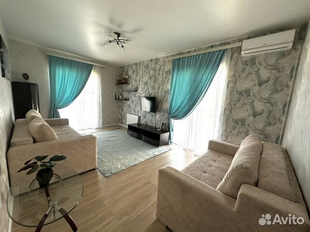 

1-к. квартира, 46 м², 3 кровати