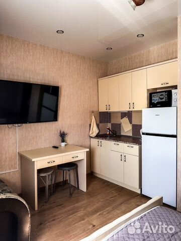 

Квартира-студия, 28 м², 2 кровати