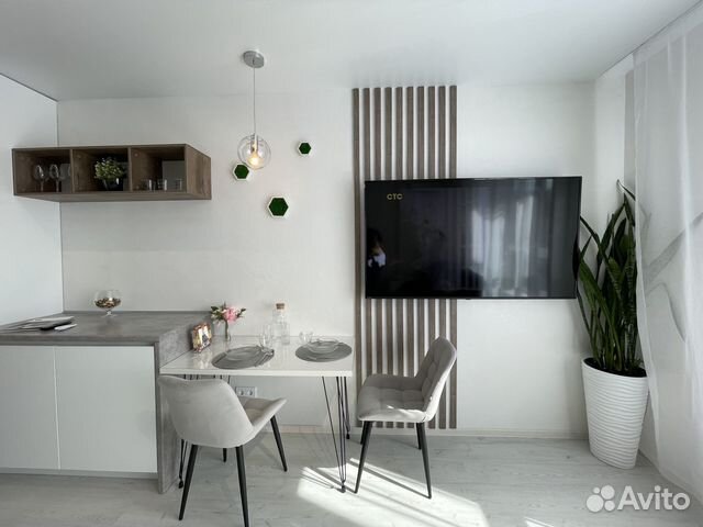 

Квартира-студия, 35 м², 2 кровати