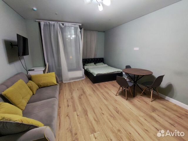 

Квартира-студия, 30 м², 2 кровати