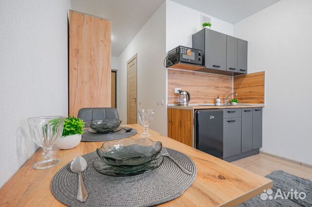 

Квартира-студия, 27 м², 1 кровать