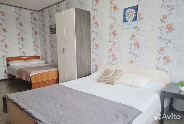 

1-к. квартира, 35 м², 2 кровати