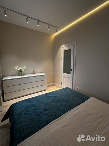

1-к. квартира, 43 м², 2 кровати