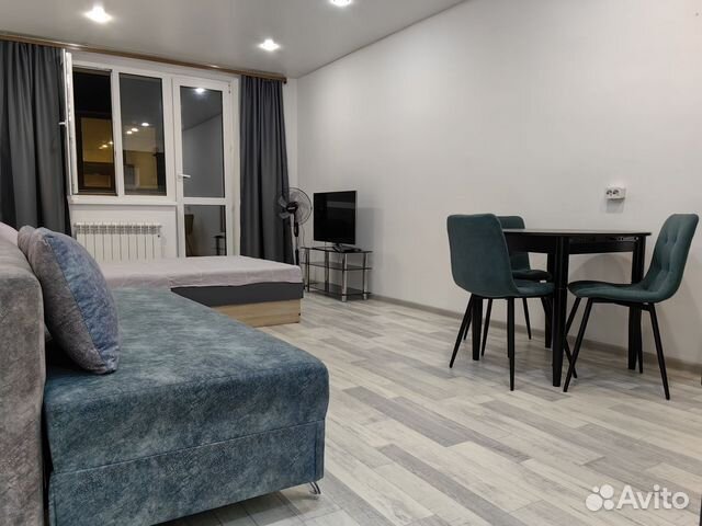 

Квартира-студия, 28 м², 2 кровати