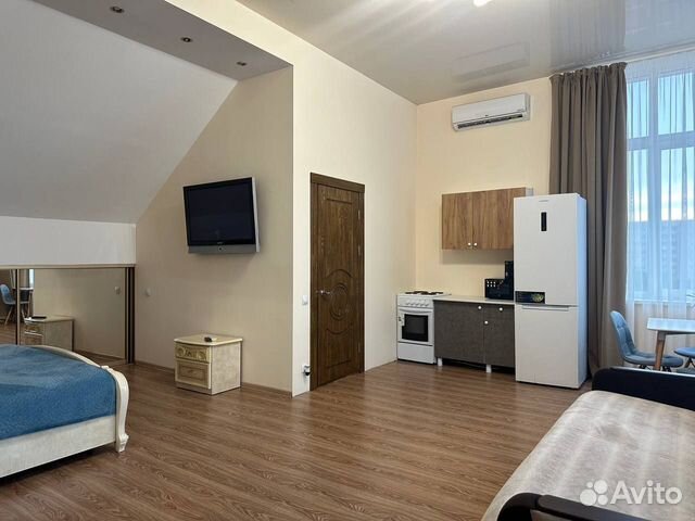 

Квартира-студия, 40 м², 2 кровати