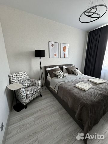 

1-к. квартира, 39 м², 2 кровати