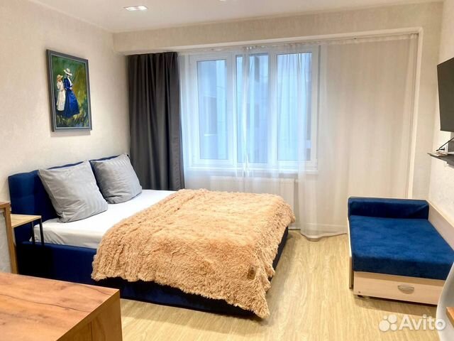 

Квартира-студия в апарт-отеле, 23 м², 2 кровати