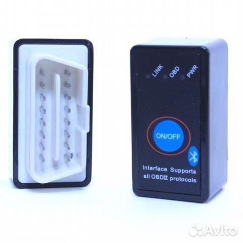 ELM327 Bluetooth Mini с кнопкой On/Off V. 1. 5 ELM327 Bluetooth Mini с кнопкой On/Off V. 1. 5