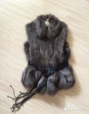 Меховой жилет Fur Natural