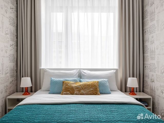

2-к. квартира, 44 м², 2 кровати