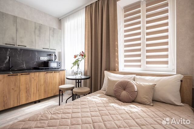 

Квартира-студия, 12,6 м², 1 кровать