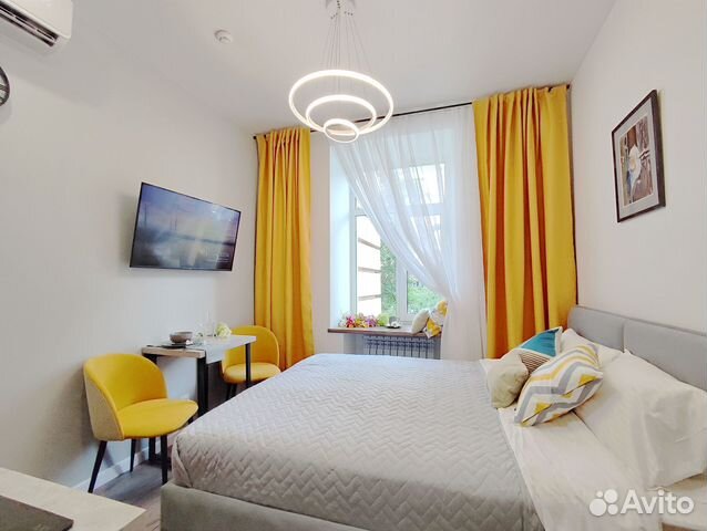 

Квартира-студия, 15 м², 1 кровать