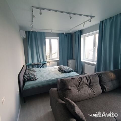

1-к. квартира, 43 м², 2 кровати
