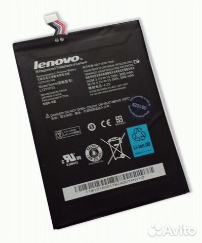 Аккумулятор L12T1P33 Lenovo A1000, A1010, A3000