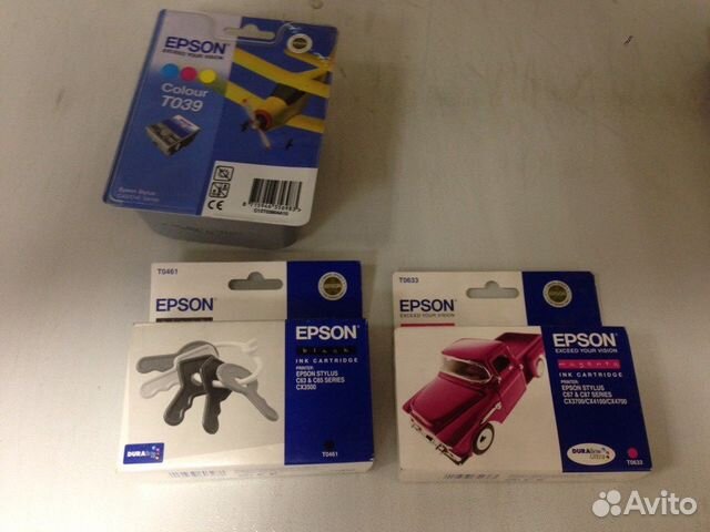 Картриджи Epson струйные просроченные Картриджи Epson струйные просроченные