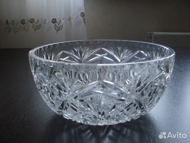 Ваза хрустальная, Чехия