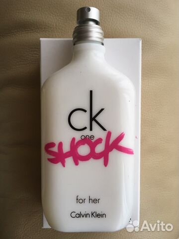 Туалетная вода Calvin Klein one Shock