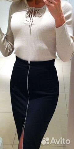 Юбка с молнией спереди Imperial