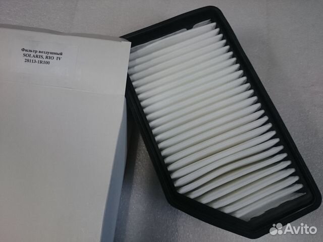 Фильтр воздушный Hyundai Solaris 10-16 и Рио 11-17
