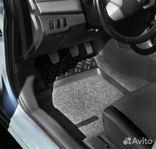 Коврики Mercedes Vito (W447) ворсовые высокий борт