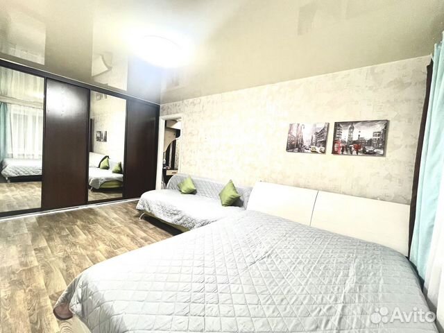 

1-к. квартира, 35 м², 2 кровати