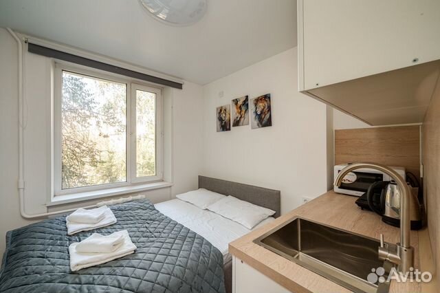 

Квартира-студия, 18 м², 1 кровать