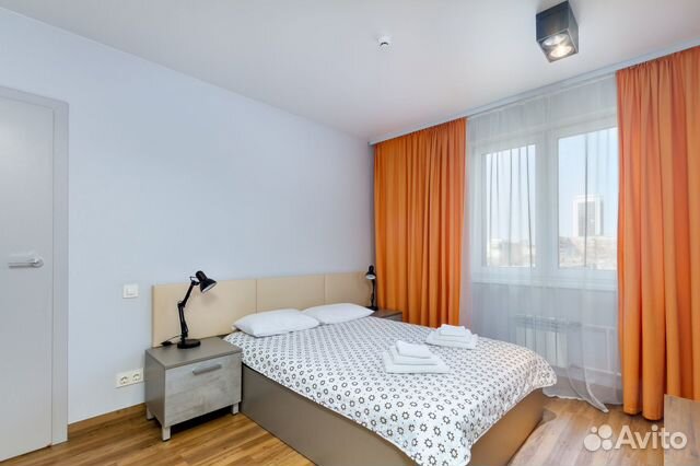 

2-к. квартира в апарт-отеле, 38 м², 2 кровати